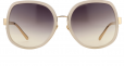 Linda Farrow luxe Round Oversized Sunglasses