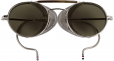 Round Titanium Sunglasses