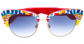 Dolce & Gabbana Mambo Print Sunglasses