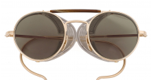 Round Titanium Sunglasses