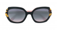 PRADA EYEWEAR oversized square-frame sunglasses