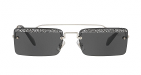 MIU MIU EYEWEAR embellished Société sunglasses
