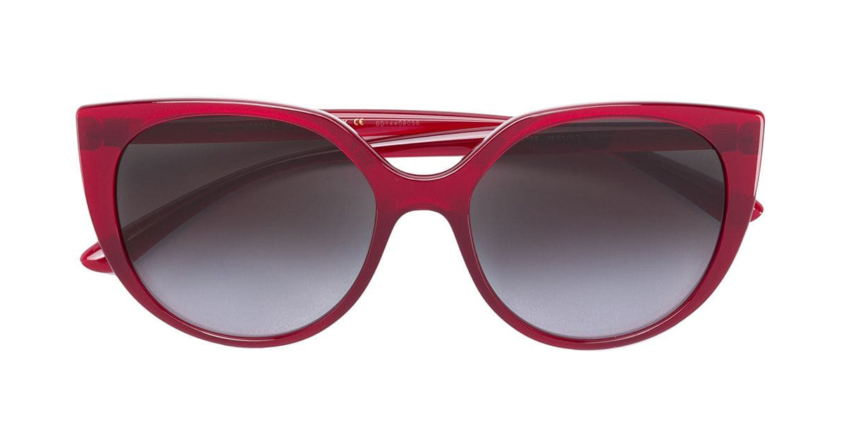 dolce and gabbana red sunglasses