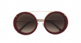 DOLCE & GABBANA EYEWEAR interchangeable round frame sunglasses