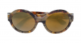 DOLCE & GABBANA EYEWEAR oval-shaped mirrored sunglasses