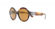 DOLCE & GABBANA EYEWEAR oval-shaped mirrored sunglasses