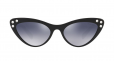MIU MIU EYEWEAR crystal embellished cat eye sunglasses