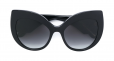 DOLCE & GABBANA EYEWEAR cat-eye oversized sunglasses