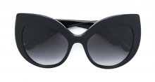 DOLCE & GABBANA EYEWEAR cat-eye oversized sunglasses