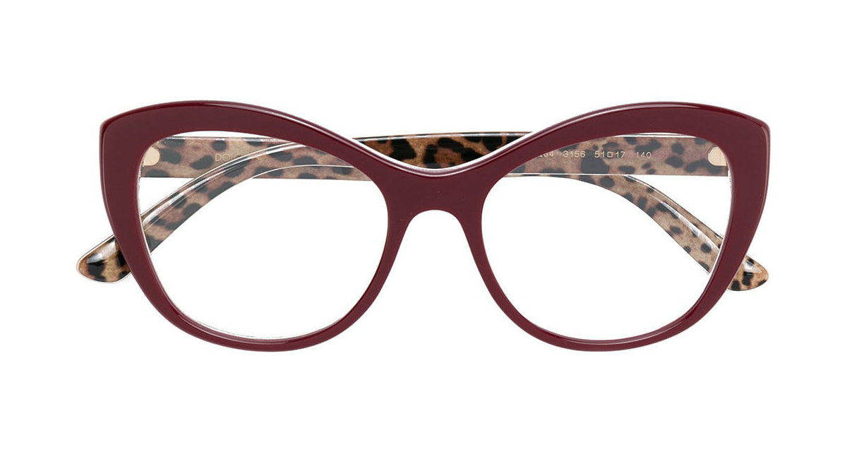 cat eye dolce and gabbana glasses
