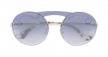 PRADA EYEWEAR oversized frameless sunglasses