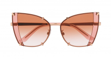 DOLCE & GABBANA EYEWEAR faceted butterfly sunglasses