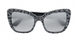 DOLCE & GABBANA EYEWEAR glitter leopard-print sunglasses