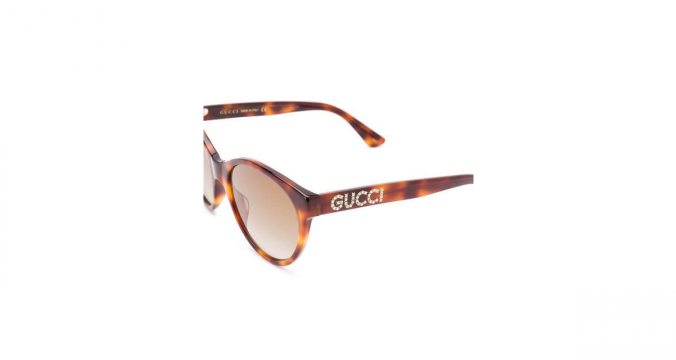GUCCI EYEWEAR cat eye frame sunglasses