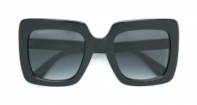 GUCCI EYEWEAR oversized square-frame sunglasses