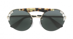 PRADA EYEWEAR Jewelled Runway sunglasses