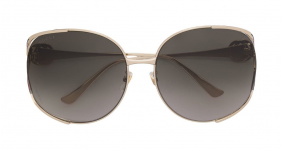 GUCCI EYEWEAR oversized round frame sunglasses