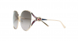 GUCCI EYEWEAR oversized round frame sunglasses
