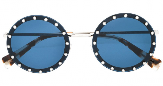 VALENTINO EYEWEAR crystal embellished sunglasses