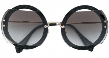 MIU MIU EYEWEAR round frame sunglasses