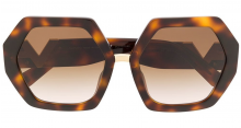 VALENTINO EYEWEAR oversized frame sunglasses