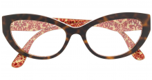 DOLCE & GABBANA EYEWEAR tortoiseshell-effect glasses