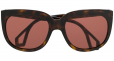 GUCCI EYEWEAR oversized cat-eye sunglasses