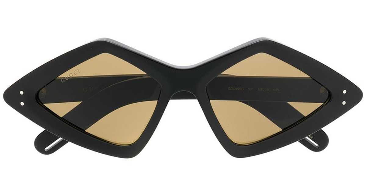 gucci diamond frame sunglasses