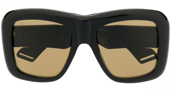 GUCCI EYEWEAR oversized sunglasses