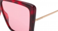 GUCCI EYEWEAR oversized tinted sunglasses