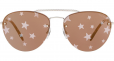 MIU MIU EYEWEAR star print lenses sunglasses