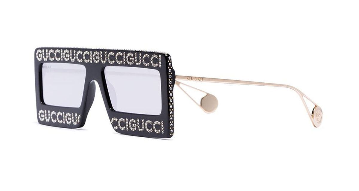 gucci studded sunglasses