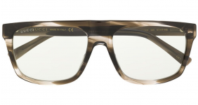 GUCCI EYEWEAR rectangle frame sunglasses