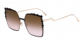 FENDI OVERSIZED SQUARE SUNGLASSES